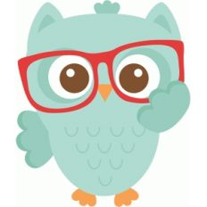 nerdy valentine owl