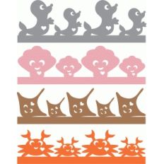 cute seafloor borders set 7