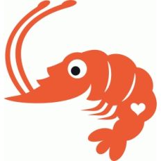 cute shrimp love