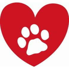 paw heart