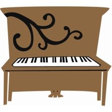 piano, upright