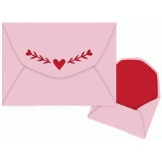 heart and vine envelope a7