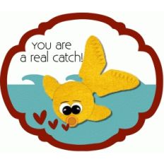 real catch print and cut valentine