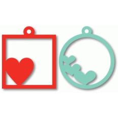 heart tags