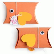 fish pillow box valentine