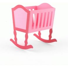 3d baby crib