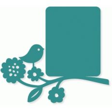 bird flower journaling block