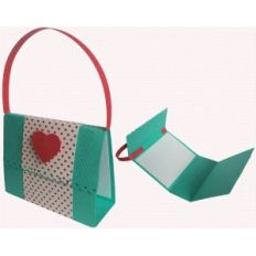 heart purse card