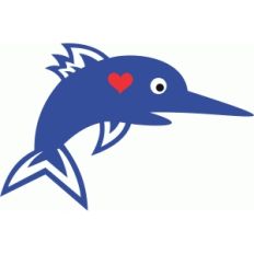 cute swordfish love