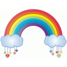 nested rainbow w/hearts