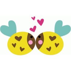bees kissing