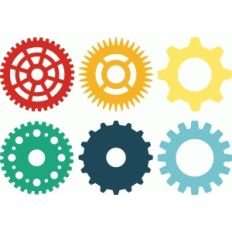 6 gears