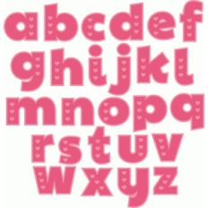 valentine letters lowercase