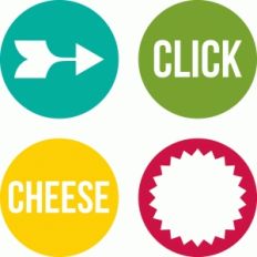 cheese click circles