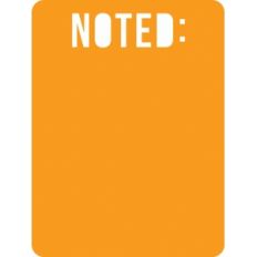noted mini placemats