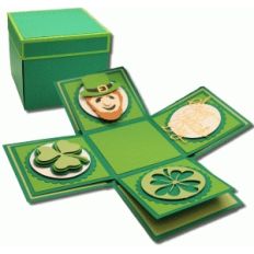 st. patrick's explosion box kit