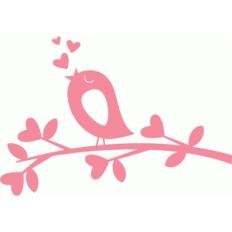 bird in love