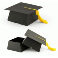 3d graduation cap box
