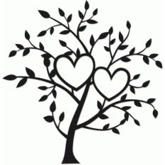 tree of two hearts