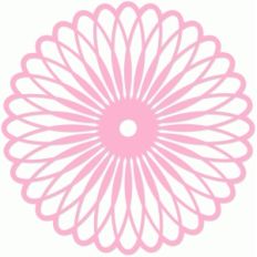 lacy flower doily