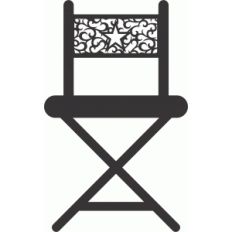 chair cinema damask