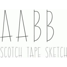 scotch tape sketch