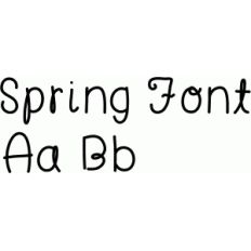 spring font