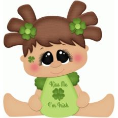kiss me i'm irish baby girl