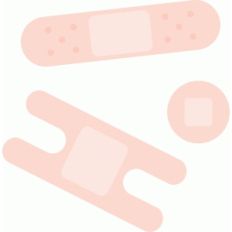 3 bandages