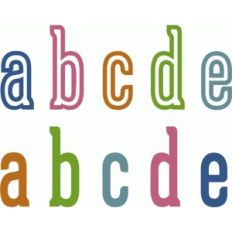 good for everything alpha - lowercase a-e