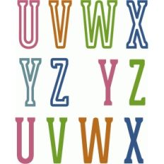 good for everything alpha - uppercase u-z