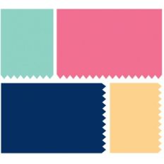 pinked edge journaling card set