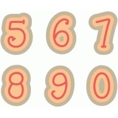 5-0 monograms