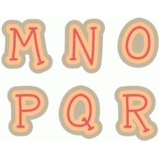 m-r monograms