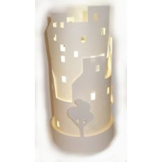 cityscape lantern