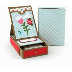 tulip gift card box with pocket easel card