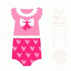 baby girl onesie
