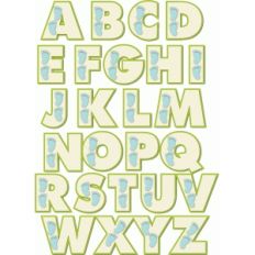baby or beach printable alphabet