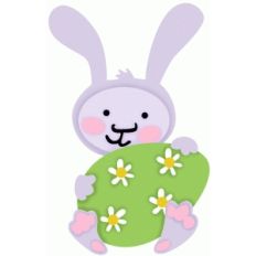 bunny with egg