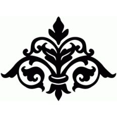 damask flourish
