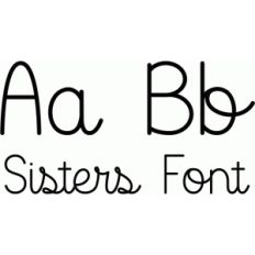 sisters font
