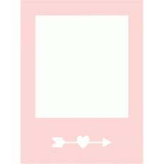 heart polaroid