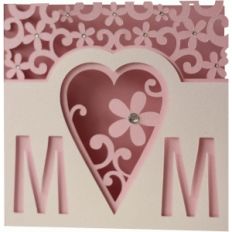 5x5 flourish mother's day layer card