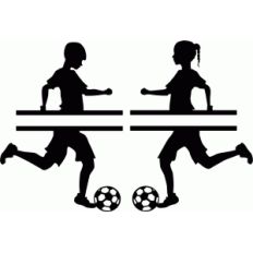customizable soccer player split titles