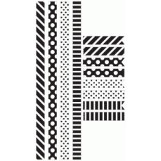 paper tape basics black and white
