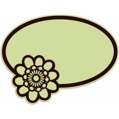 1-flower oval