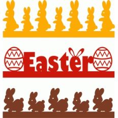 easter borders set 1