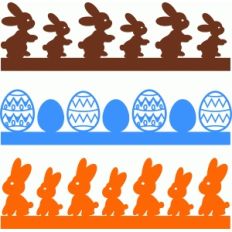 easter borders set 2