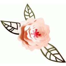 3d spring flower