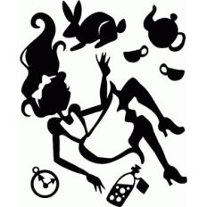 falling alice set